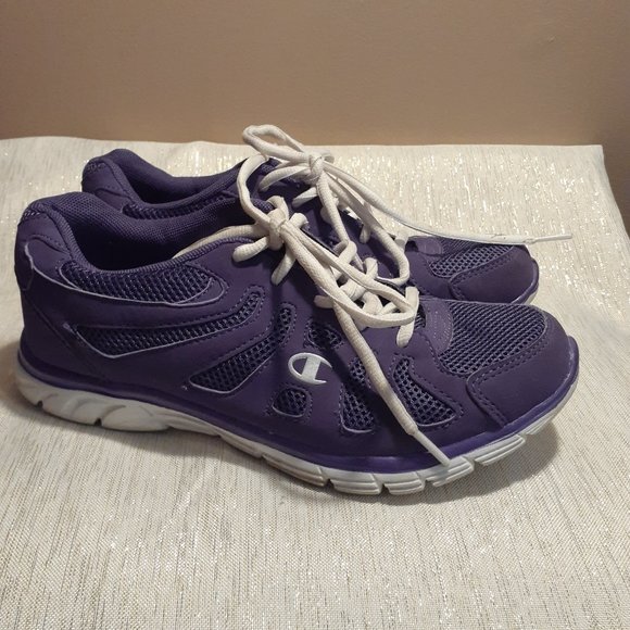 Champion Shoes Champion Purple Gym Shoes Sneakers Size 7